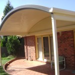 clearspan curved roof with no front beam
