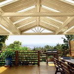 clearspan gable with light panel on deck