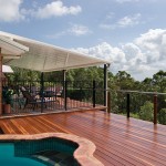 flat roof on stirups with deck flat roof on stirups with deck